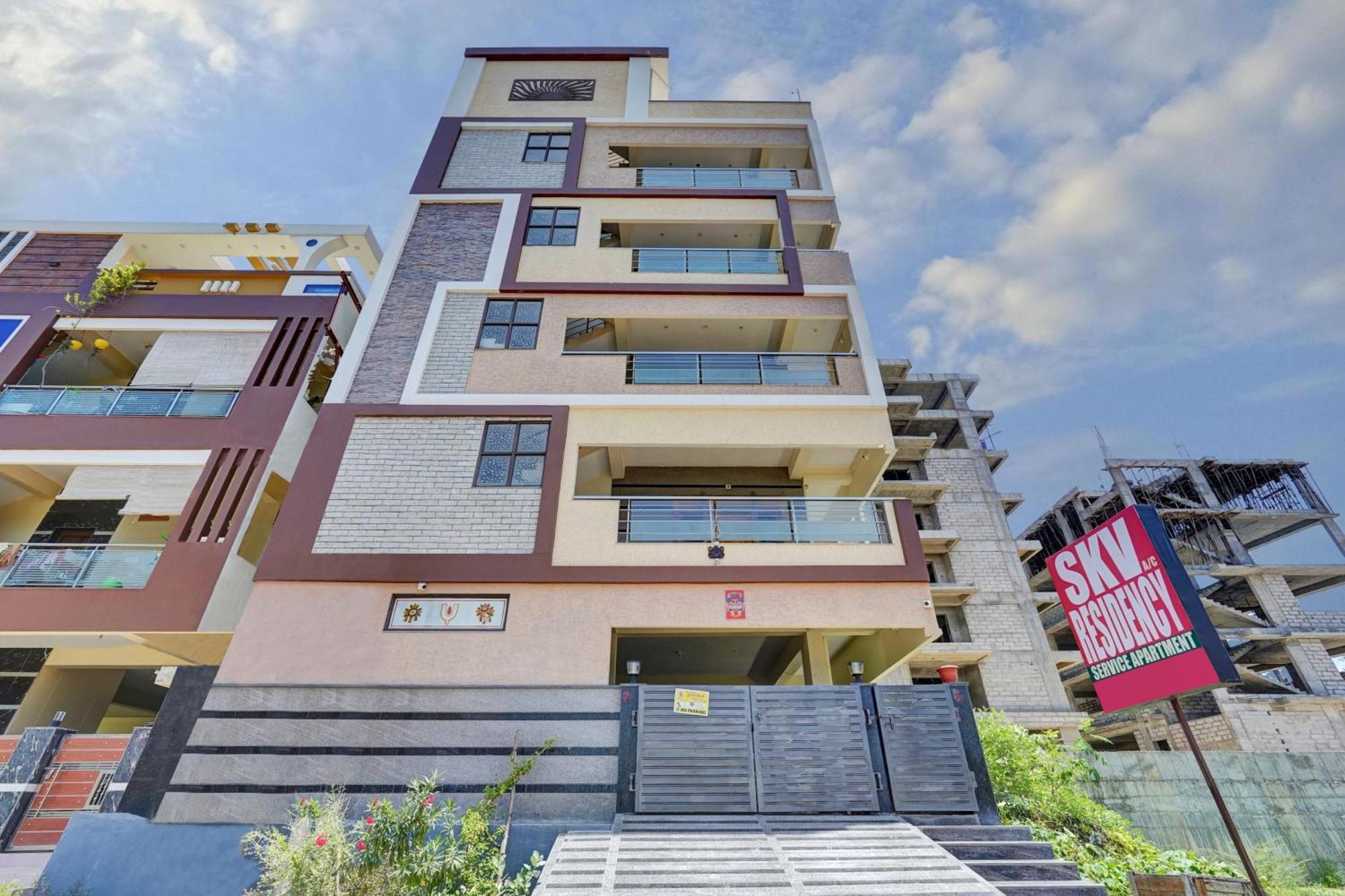 Hotel O Skv Residency Service Apartment Tirupati Bagian luar foto