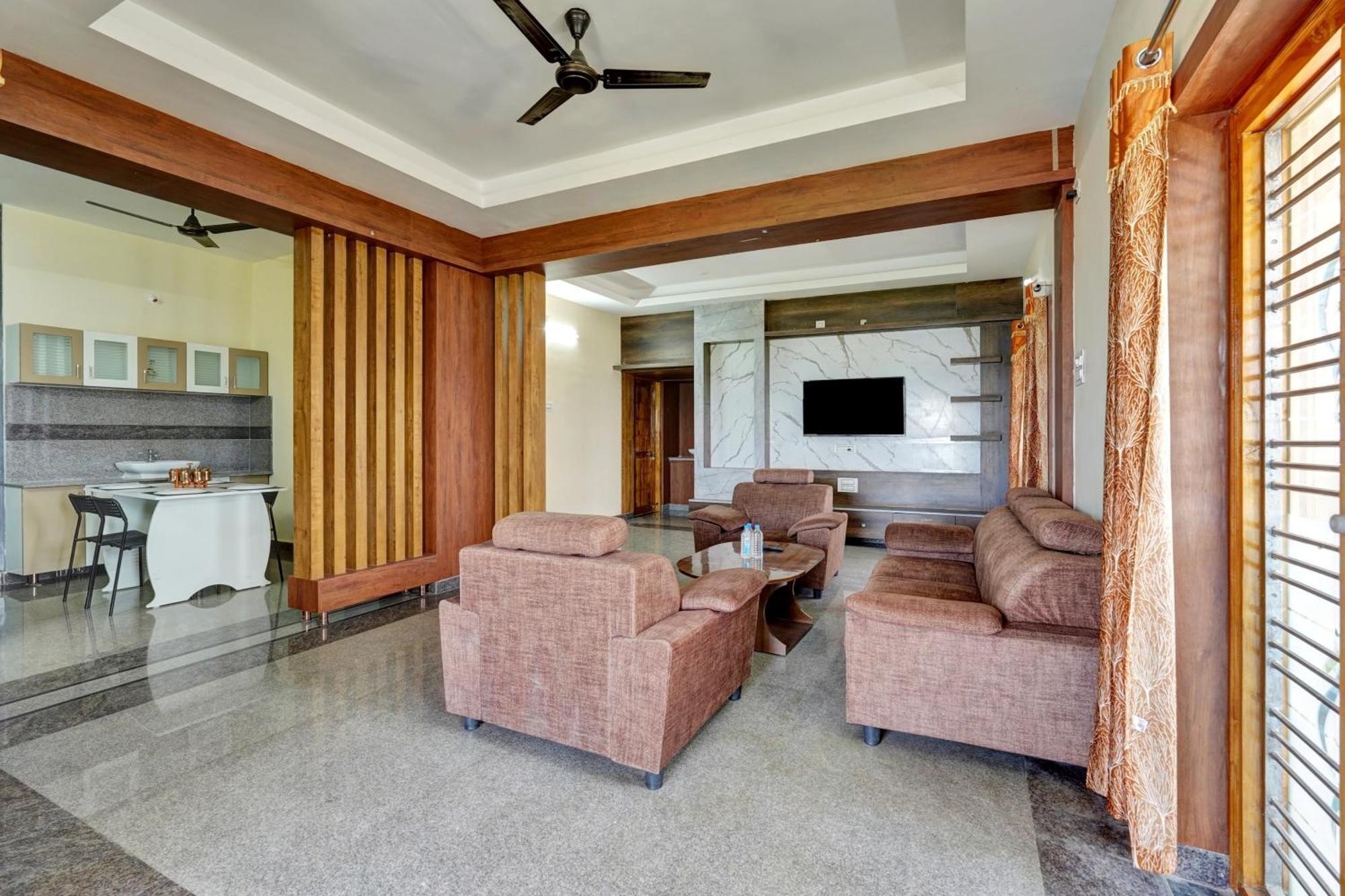 Hotel O Skv Residency Service Apartment Tirupati Bagian luar foto